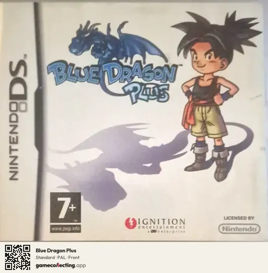 Blue Dragon Plus Nintendo DS, PAL box front