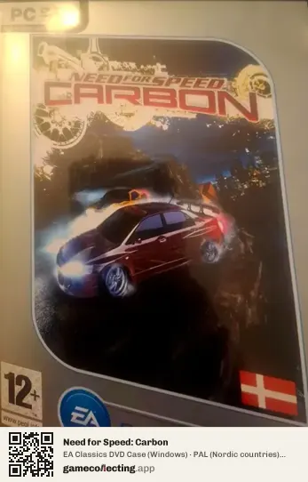 Need for Speed: Carbon Computer, Nordic countries box front