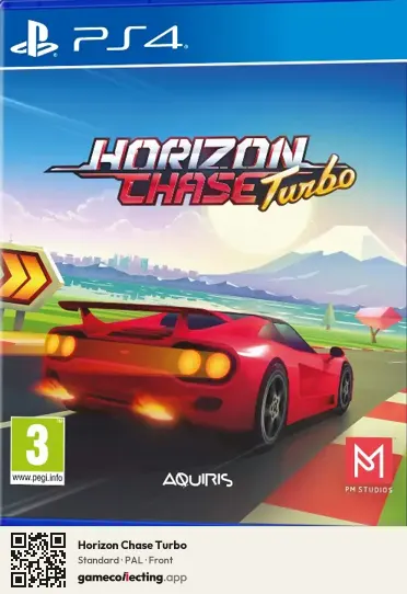 Horizon Chase Turbo PlayStation 4, PAL box front