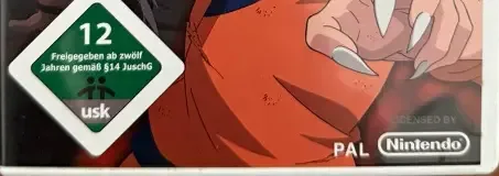 Naruto: Clash of Ninja Revolution 2, the USK square on its front