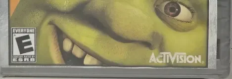Shrek 2, the ESRB box on its front