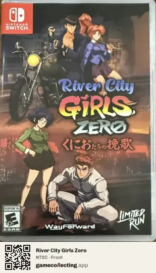 River City Girls Zero Nintendo Switch, NTSC box front