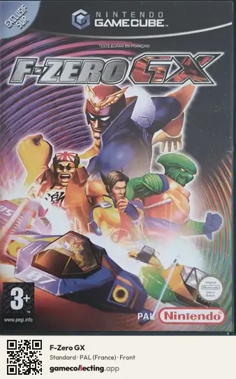 F-Zero GX Nintendo GameCube, France box front