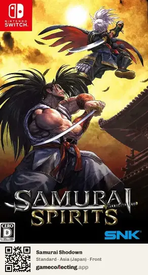 Samurai Shodown Nintendo Switch, Asia box front