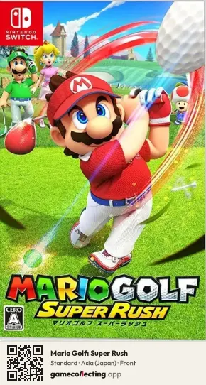Mario Golf: Super Rush Nintendo Switch, Japan box front