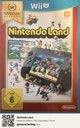 Nintendo Land Nintendo Wii U, Germany box front