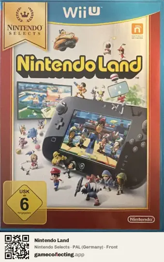 Nintendo Land Nintendo Wii U, Germany box front