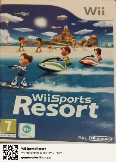 Wii Sports Resort Nintendo Wii, PAL box front
