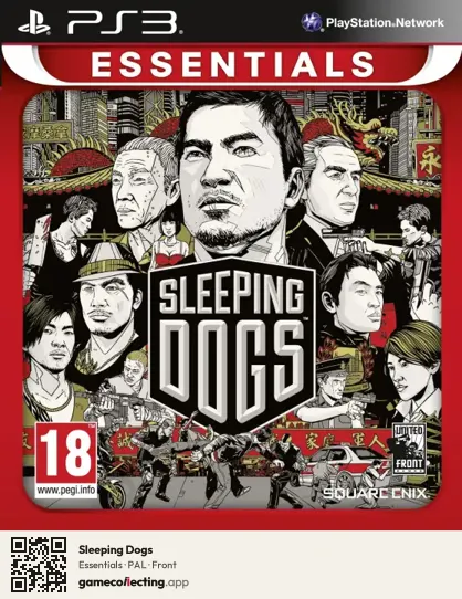 Sleeping Dogs PlayStation 3, PAL box front