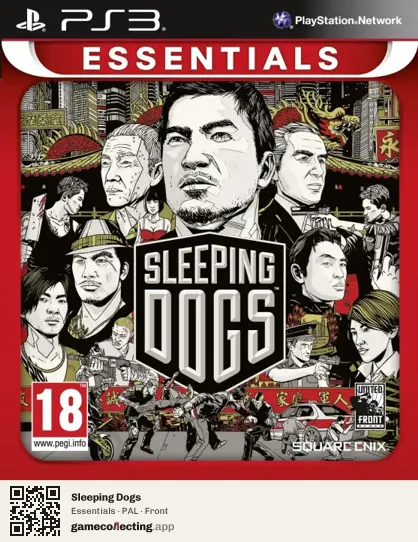Sleeping Dogs PlayStation 3, PAL box front