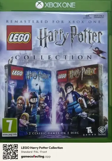 LEGO Harry Potter Collection Xbox One, PAL box front