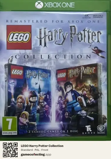 LEGO Harry Potter Collection Xbox One, PAL box front