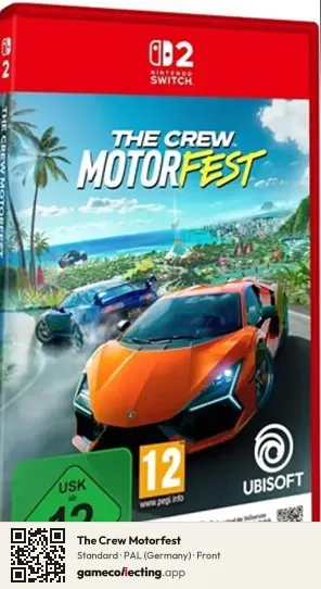 The Crew Motorfest Nintendo Switch 2, Germany box front