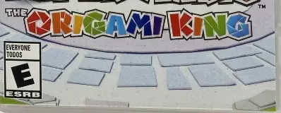 Paper Mario: The Origami King, the ESRB box on its front