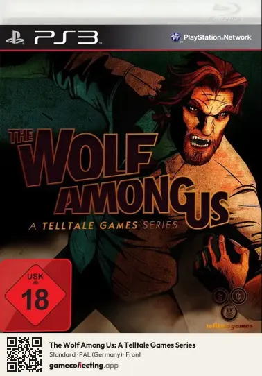 The Wolf Among Us: A Telltale Games Series PlayStation 3, Germany box front