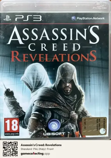 Assassin's Creed: Revelations PlayStation 3, Italy box front