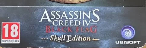 Assassin's Creed IV: Black Flag, the PEGI square on its front