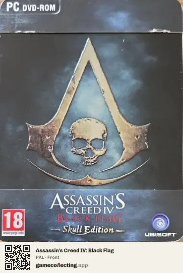 Assassin's Creed IV: Black Flag Computer, PAL box front