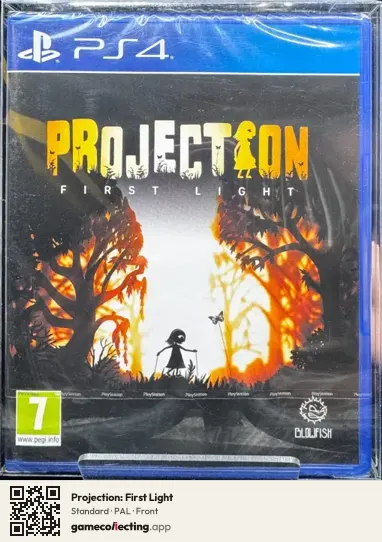 Projection: First Light PlayStation 4, PAL box front