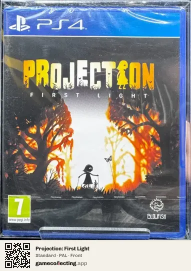 Projection: First Light PlayStation 4, PAL box front