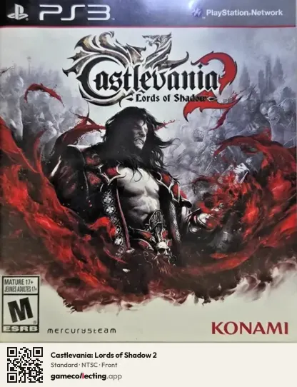 Castlevania: Lords of Shadow 2 PlayStation 3, NTSC box front