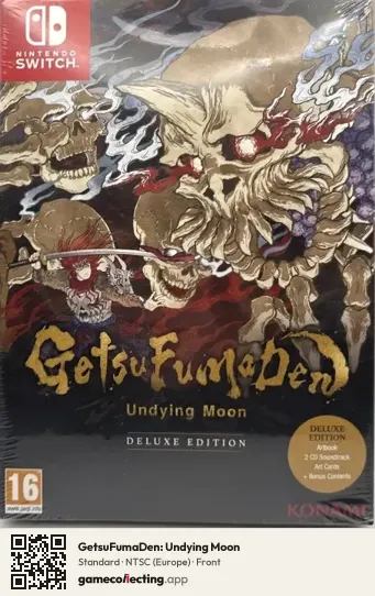GetsuFumaDen: Undying Moon Nintendo Switch, Europe box front