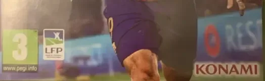 Pro Evolution Soccer 2018, the USK square on its front