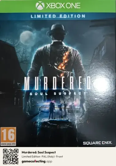 Murdered: Soul Suspect Xbox One, Italy box front