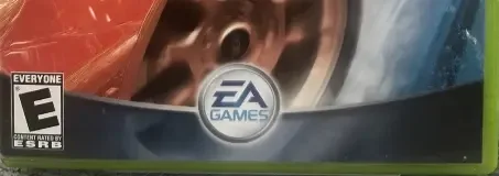 Need for Speed Underground, the ESRB box on its front