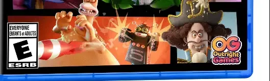 Chicken Run: Eggstraction, the ESRB box on its front