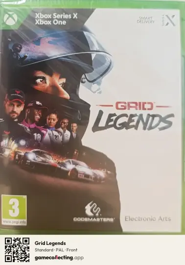 Grid Legends Xbox Series X, PAL box front