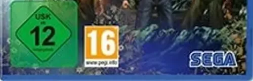 Shenmue I & II, the USK square on its front