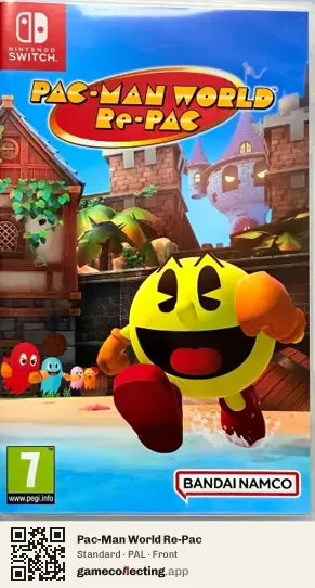 Pac-Man World Re-Pac Nintendo Switch, PAL box front