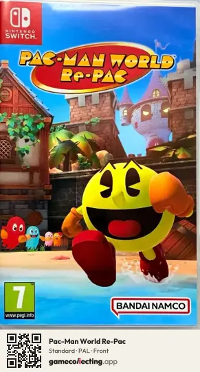 Pac-Man World Re-Pac Nintendo Switch, PAL box front
