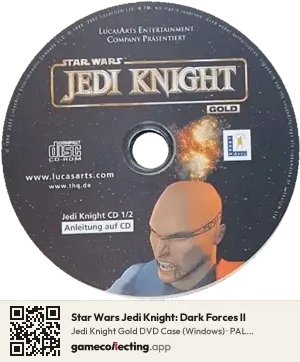 Star Wars Jedi Knight: Dark Forces II Computer, PAL disc