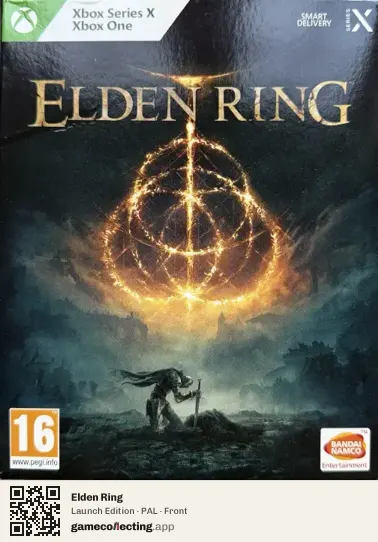 Elden Ring Xbox Series X, PAL box front