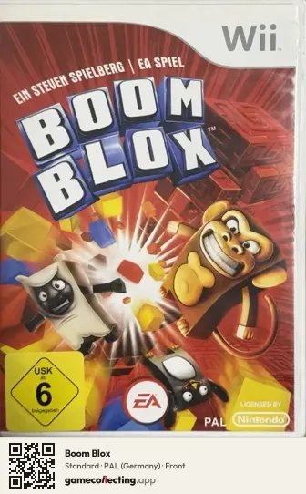 Boom Blox Nintendo Wii, Germany box front