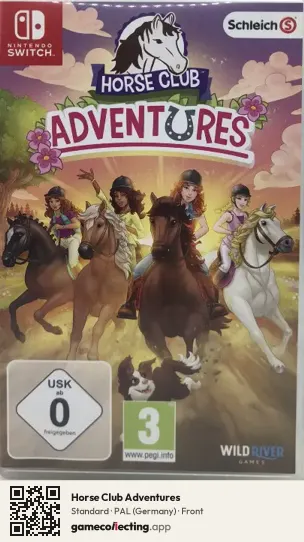 Horse Club Adventures Nintendo Switch, Germany box front