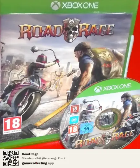 Road Rage Xbox One, Germany box front