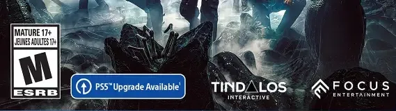 Aliens: Dark Descent, the ESRB box on its front