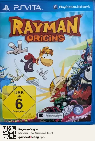 Rayman Origins PlayStation Vita, Germany box front