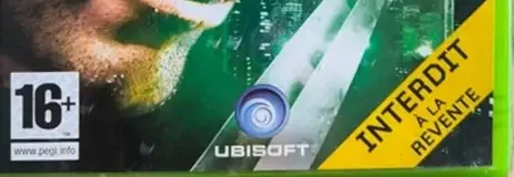 Tom Clancy's Splinter Cell: Chaos Theory, the PEGI square on its front