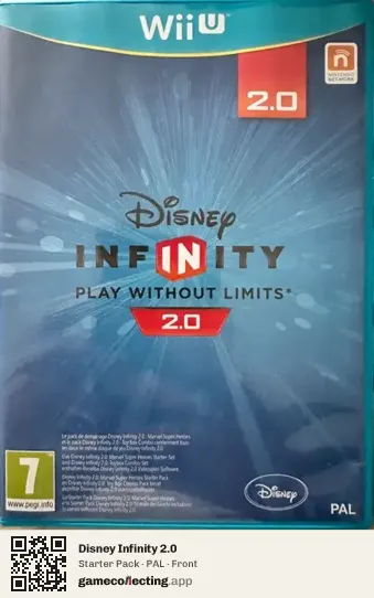 Disney Infinity 2.0 Nintendo Wii U, PAL box front