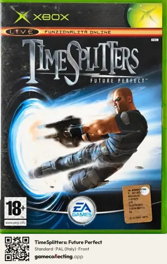 TimeSplitters: Future Perfect Xbox, Italy box front