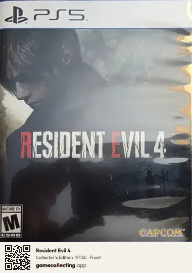 Resident Evil 4 PlayStation 5, NTSC box front