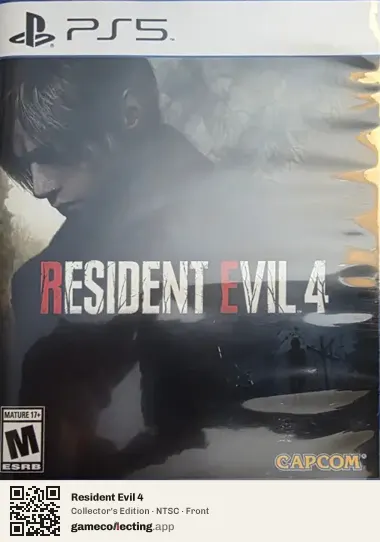 Resident Evil 4 PlayStation 5, NTSC box front