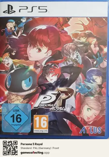 Persona 5 Royal PlayStation 5, Germany box front
