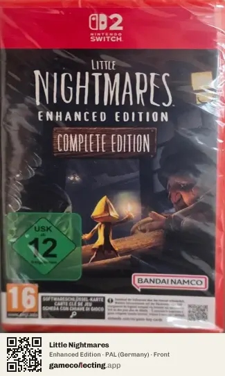 Little Nightmares Nintendo Switch 2, Germany box front