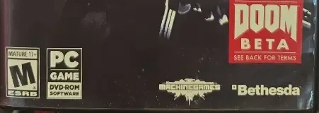 Wolfenstein: The New Order, the ESRB box on its front