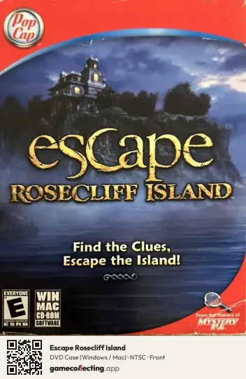 Escape Rosecliff Island Computer, NTSC box front
